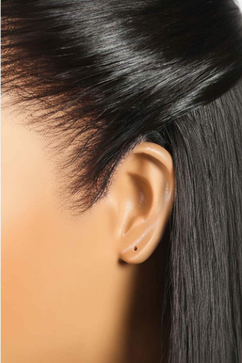Hairline Blend – Marble Background, No Logo