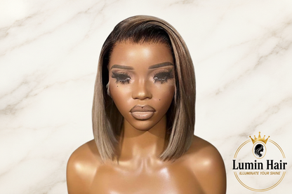 Lumin Hair Bob Wig Front View Product Image