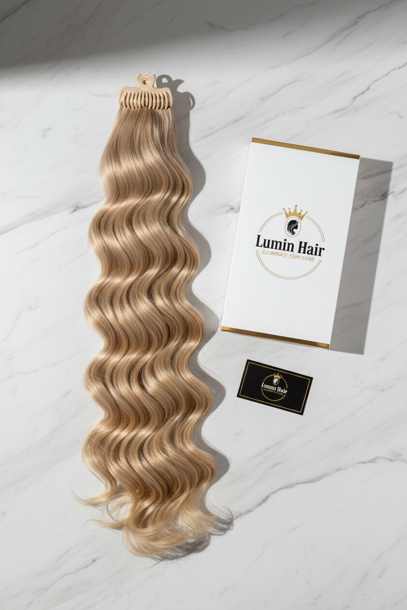 Lumin Hair - Flat Lay with Box